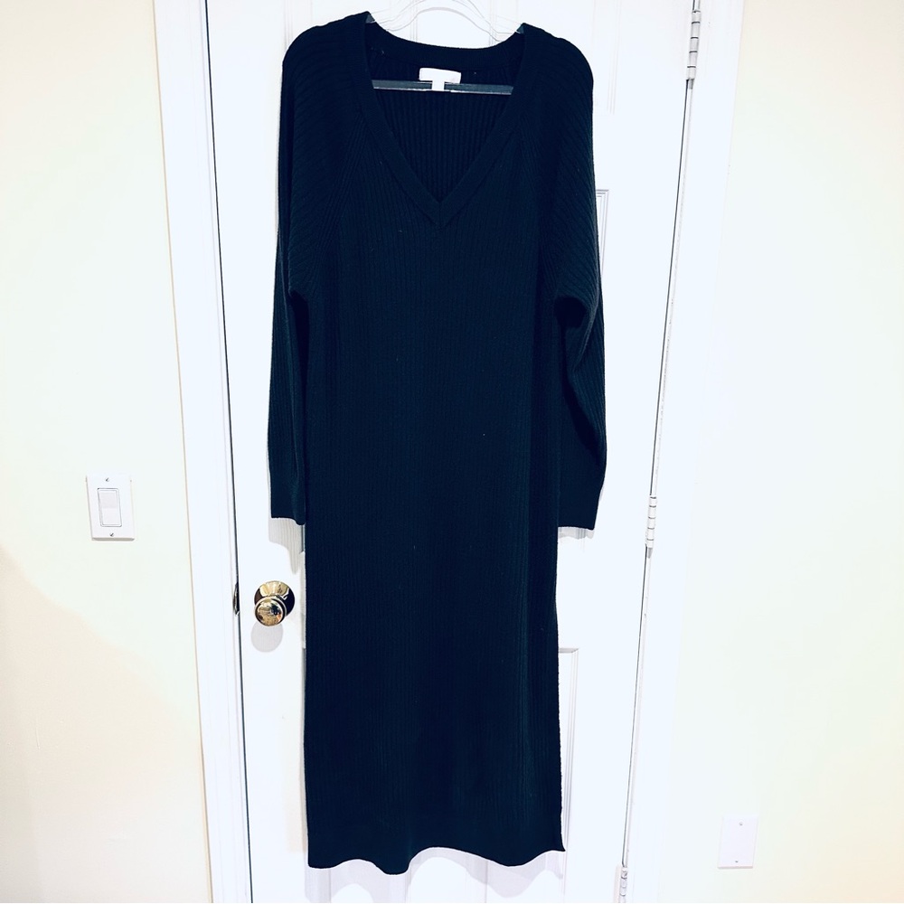 Spiritual Gangster V- neck sweater dress XL - Picture 2 of 8